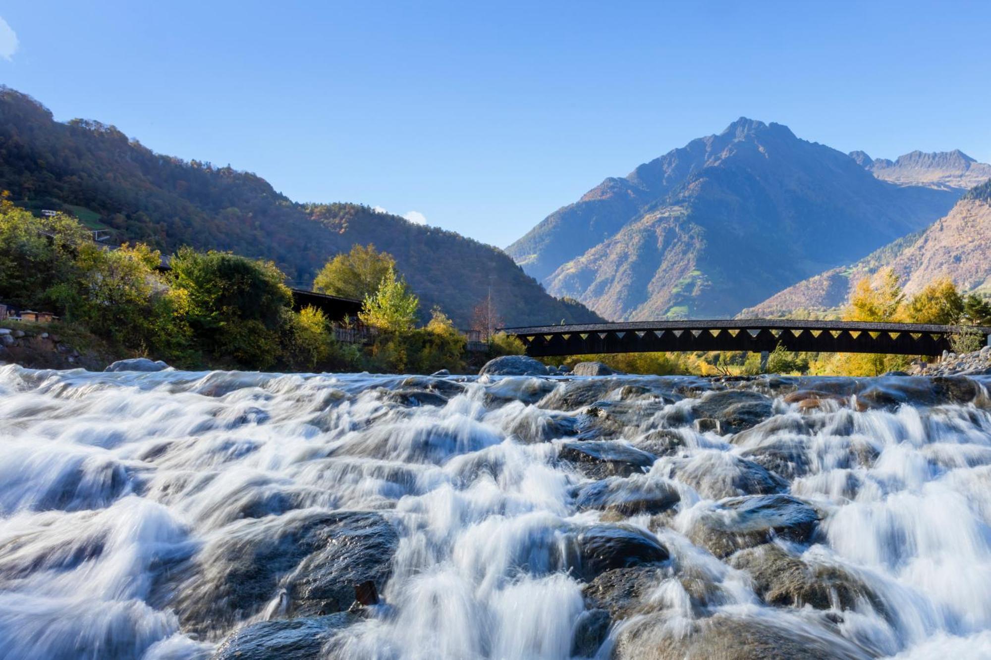 Ferienwohnungen St Hippolyt Mit Hallenbad Lagundo Kültér fotó