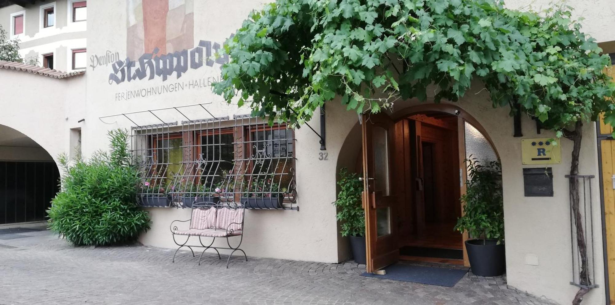 Ferienwohnungen St Hippolyt Mit Hallenbad Lagundo Kültér fotó