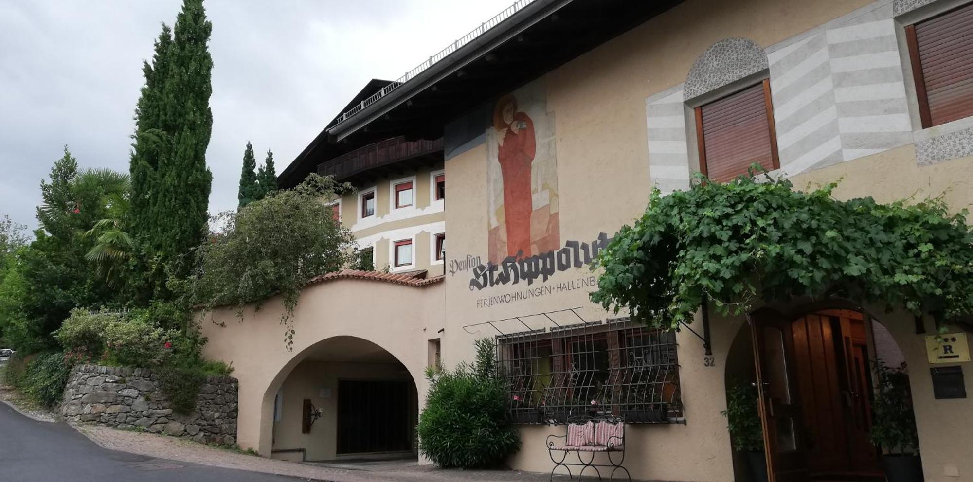Ferienwohnungen St Hippolyt Mit Hallenbad Lagundo Kültér fotó